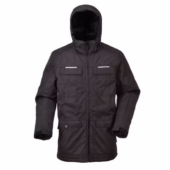 冬の断熱防寒暖かい 100% ポリエステル/ナイロン/コットンパッド入りサーマルダウンパーカー作業服アウトドアスポーツ 3 in 1 スキージャケット